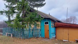 Купил дом в деревне! Расчищаем участок под пруд!