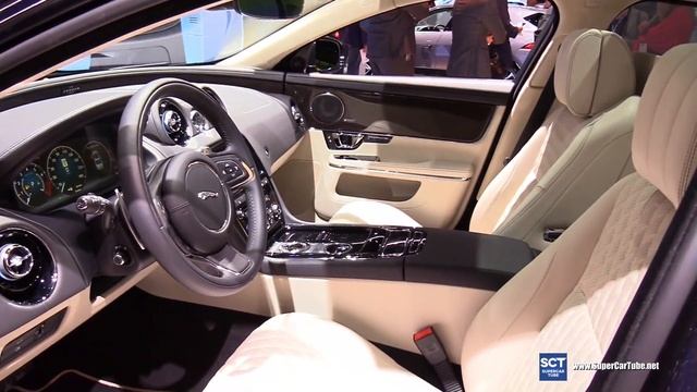 2019 Jaguar XJ 50 - Exterior and Interior Walkaround - 2018 LA Auto Show смотреть онлайн
