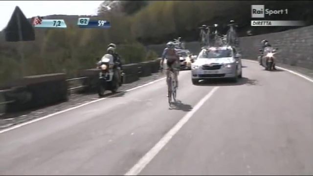 Giro d'Italia 2011 - Climb of the Etna (3/4) смотреть онлайн
