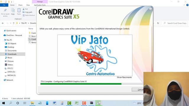 CARA INSTAL CORELDRAW X5 DI WINDOWS 10 смотреть онлайн