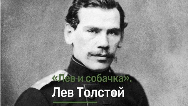 Рассказы для детей. Слушать онлайн рассказ Льва Толстого «Лев и собачка» смотреть онлайн