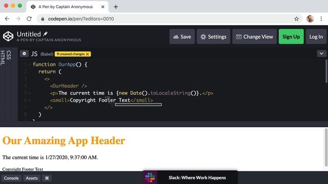 Components Using Other Components: The 10 Days of React JS (Day 4) смотреть онлайн