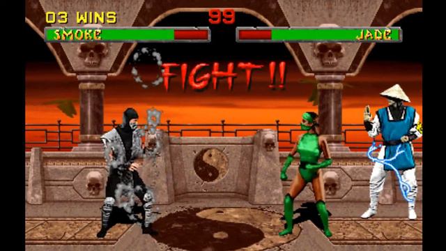Smoke gameplay (Mortal Kombat 2 PLUS - beta 2) смотреть онлайн