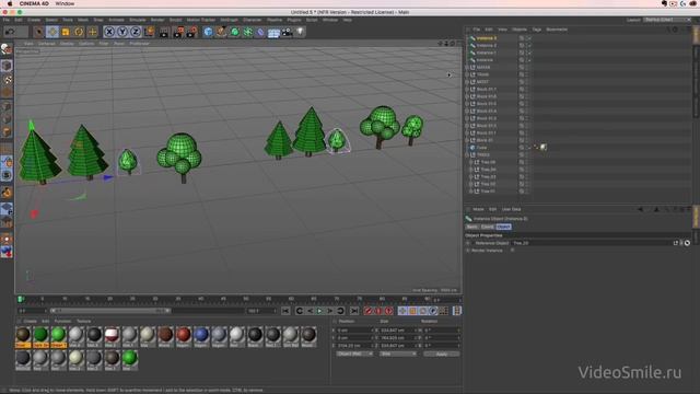 Мини курс «Cinema 4D для новичков» Урок 6 Создание водной поверхности и настройка освещения смотреть онлайн
