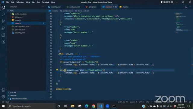 Develop a CLI Calculator using TypeScript and Node.js and Deploy it on NPM смотреть онлайн