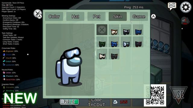 SUBMERGED Map Setting vs Among Us All Maps Settings - evolution смотреть онлайн