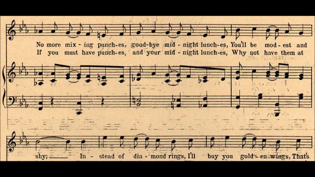 Henry Burr & Helen Clark "On The Level You're A Little Devil" (1918) Passing Show of 1918 смотреть онлайн