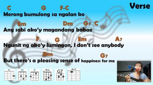Top Of The World Tagalog Version| Ukulele Cover with lyrics and chords| Gk's Ukulele