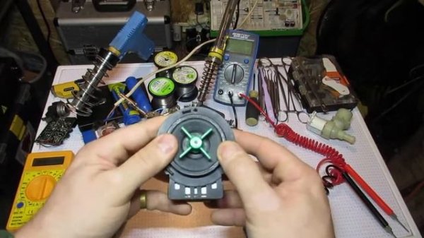 Правильно проверяем помпу  стиральной машинки