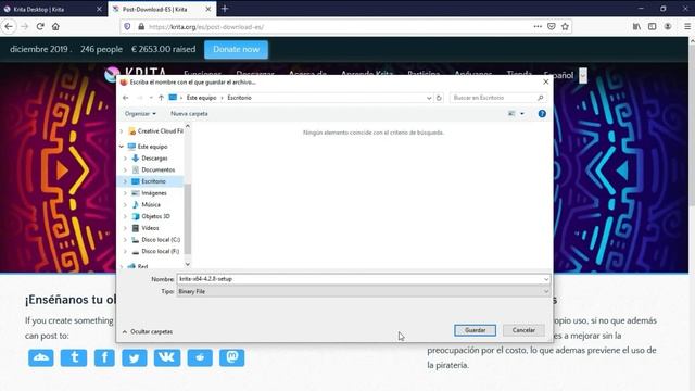 KRITA ✅ Descarga e INSTALACION (Windows) Paso a paso. смотреть онлайн