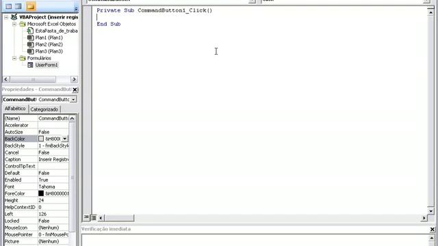 Aula 18 1 formulario inserir registro apos ultima linha excel 2007 vba parte 1.avi смотреть онлайн