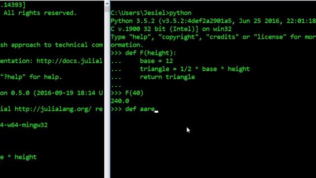 Julia Vs Python Tutorials - Functions смотреть онлайн