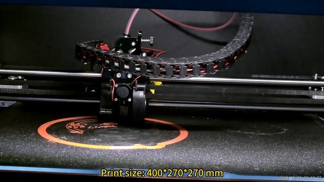 Goofoo 3D printer Velo prints a dragon to congratulate everyone: Happy Chinese New Year! смотреть онлайн