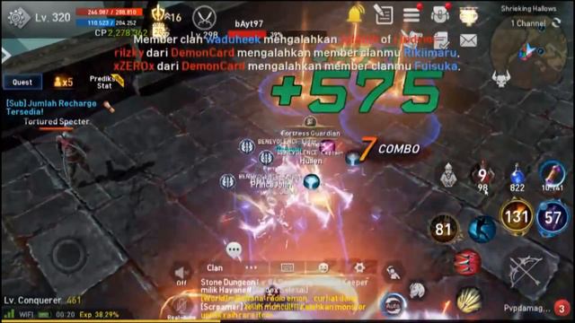 Declare WAR ! Benevolence Vs Lindvior & Demoncard - Lineage 2 Revolution смотреть онлайн