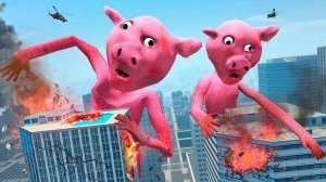 САМЫЙ БОЛЬШОЙ ПРИЗРАК СВИНЬИ! ОГРОМНЫЕ SCP СВИНЬИ ПРИЗРАКИ РАЗРУШАЮТ ГОРОД В Garry`s Mod