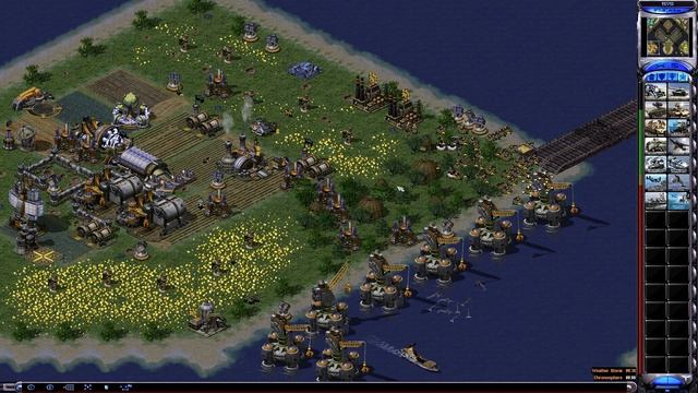 Red Alert 2 | Extra Hard Mod | Aircraft Carriers and Battle Fortress vs Brutal Ai смотреть онлайн