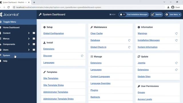 Template Installation Guide - Joomla 4 смотреть онлайн