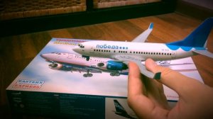Boeing 737 Pobeda. Модель самолета Boeing 737 от компании "Победа"
