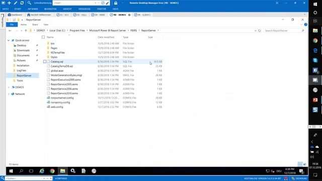 (2018-12-07) Georg Gamsjäger - Power BI Report Server On Prem: A real life story смотреть онлайн