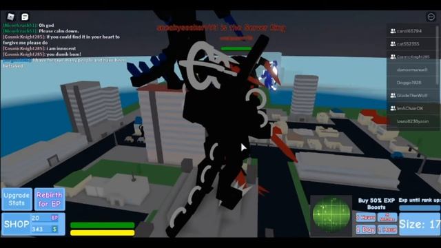 ROBLOX Godzilla Simulator - The Tournament of Titans 3 Exposition! смотреть онлайн