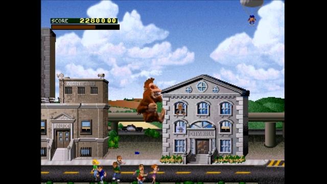 Rampage: World Tour George Playthrough (PS1) смотреть онлайн