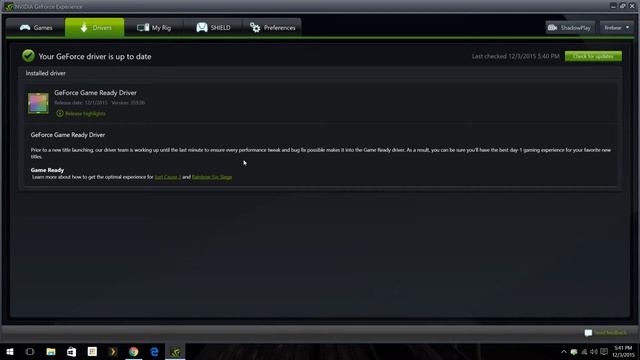 How to use Geforce Experience : Update Drivers/Optimize Games! смотреть онлайн