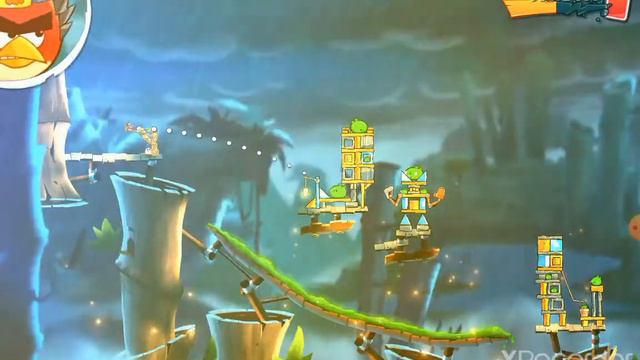 Angry Birds 2 • Daily Challenge • Ежедневное испытание • Король свиней • 4/4/5 • 23/10/2020 смотреть онлайн