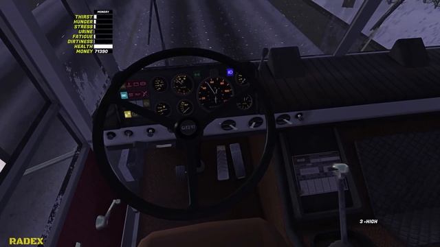 REAL WINTER WITH A FROZEN LAKE [MY WINTER CAR + WINTER OVERHAUL] - My Summer Car (Mod) #239 | Radex