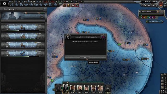 Emperor Palpatine Demands Your Submission! Hoi4 - Project Valachord, Galactic Empire #1 смотреть онлайн