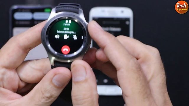 Samsung Galaxy Watch Accept Whatsapp Calls Video Calls смотреть онлайн