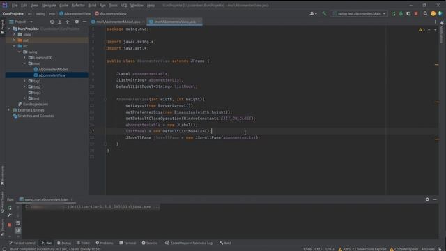 Java Swing Kurs auf deutsch: MVC-Pattern Java - Teil 18 смотреть онлайн