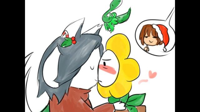 Temmie X Flowey