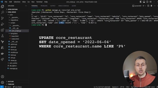 Django ORM - Updating and Deleting QuerySets / ForeignKey on_delete behaviour смотреть онлайн