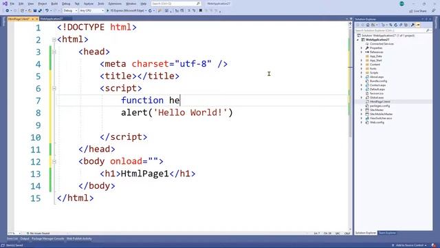 JavaScript: Hello World - How To (Tutorial) смотреть онлайн