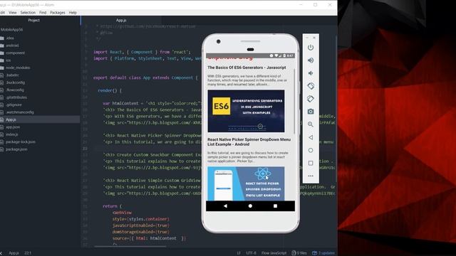 Rendering Raw HTML in your React Native application смотреть онлайн