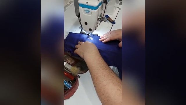 Промышленная швейная машина Jack JK-A5E-WNQ и Закрепочная машина JUCK JK-T1850 смотреть онлайн