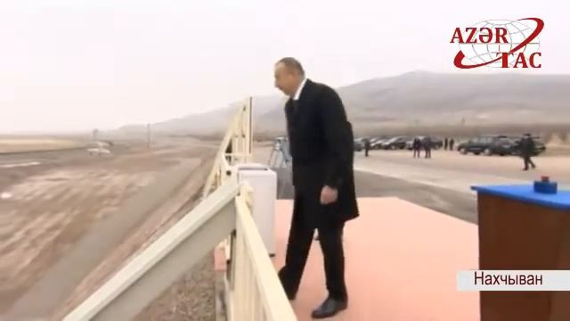 Церемонии закладки фундамента Ордубадской гидроэлектростанции смотреть онлайн