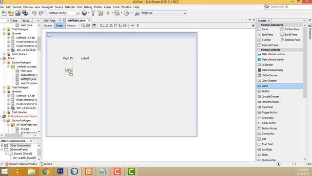 Airline Ticket Reservation System in Java Part 5 смотреть онлайн