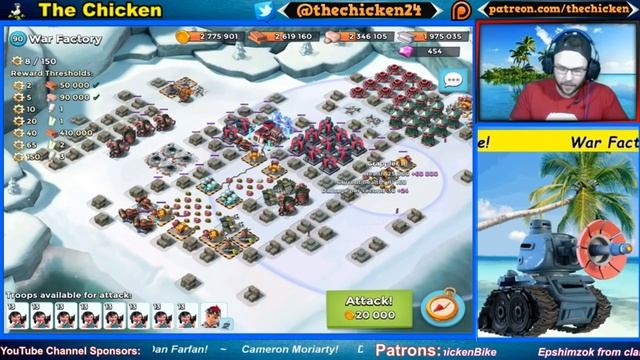 War Factory :: JUST 1 BOAT! :: Boom Beach смотреть онлайн