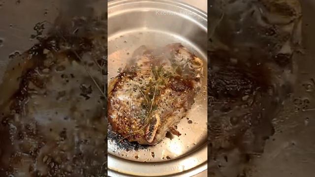 Steak Dinner in 10 minutes. Стейк на Ужин за 10 минут. #howtomake #steak #dinner