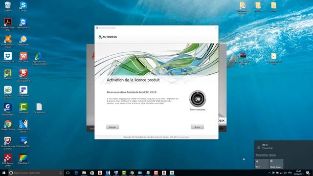 تحميل وتفعيل برنامج اوتوكاد 2018 فعال %100|| telecharger AutoCAD || Download Autocar смотреть онлайн