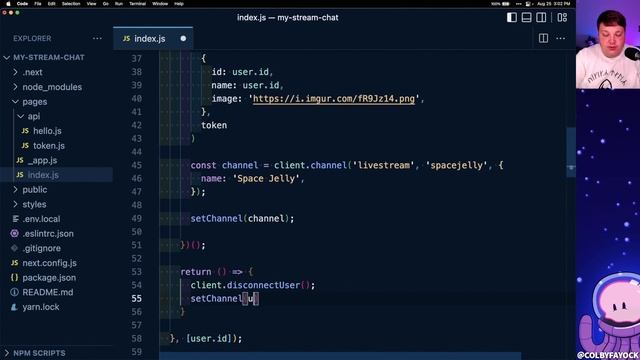 Adding Live Chat to a Next.js App with Synced Message Replay using Stream смотреть онлайн