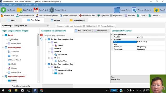 PHP RAD - Create Form смотреть онлайн