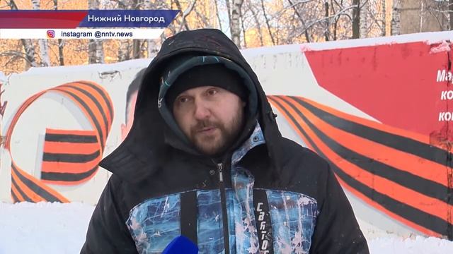 Граффити маршала Константина Рокоссовского появилось на улице Рокоссовского в Нижнем Новгороде смотреть онлайн