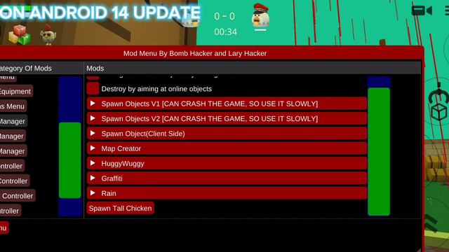 Chicken Gun v3.8.01 | Unlock All, Change Material Colors, Object Size, Kick Players and MORE! смотреть онлайн
