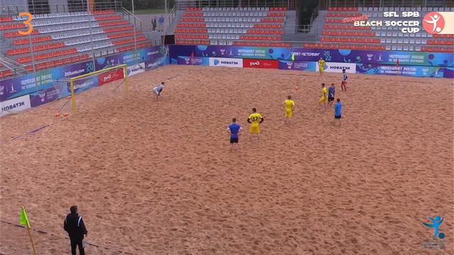 Топ 5 голов  1 тура  Кубка СФЛ СПб по пляжному футболу 