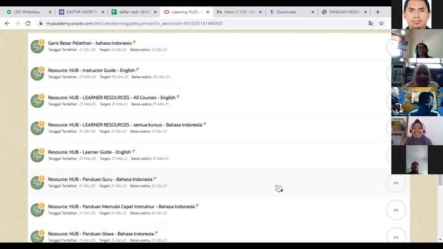 Pelatihan Database Foundations (Oracle Academy) Daring Kelas E Hari 1 Tahap 3 смотреть онлайн