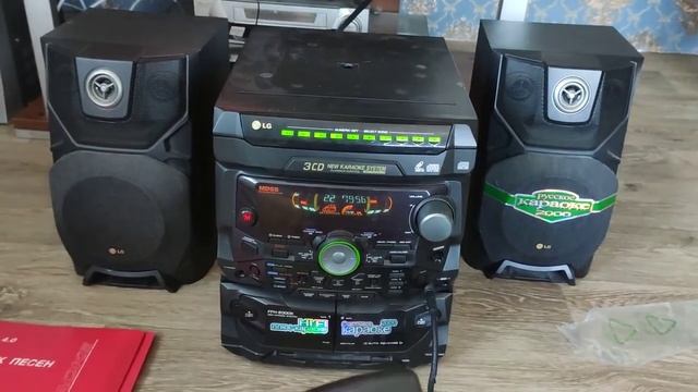 Музыкальный центр LG FFH 2000K караоке смотреть онлайн