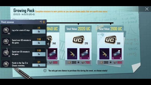 GET 300 UC REFUND & FREE PERMANENT M762 IN GROWING PACK EVENT | NEW GROWING PACK EVENT EXPLAIN смотреть онлайн
