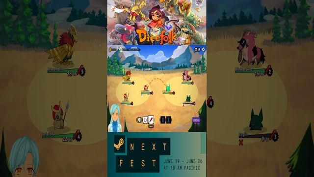Dicefolk Demo #steamnextfest #shorts #shortvideo #shortsfeed #gamingshorts #indiegame смотреть онлайн